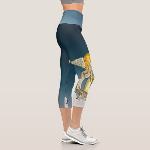 Heavenly Guardian Capri Leggings