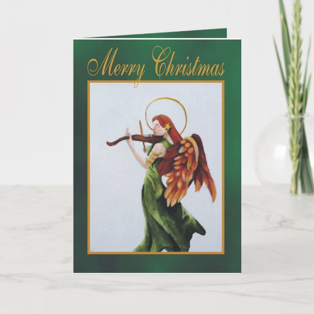 Heavenly Harmony Chirstmas card (Front)