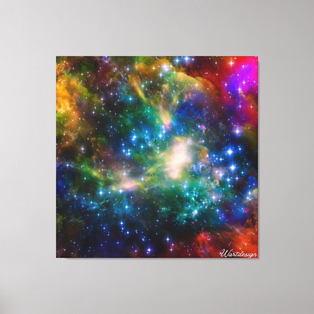 Heavenly Horizons Fantasy Sky Art Wall Art (Front)