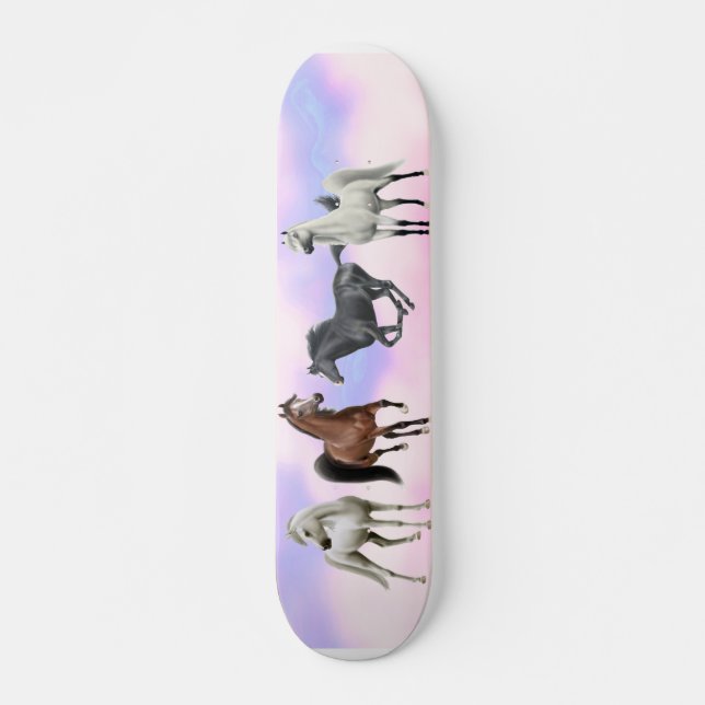 Heavenly Horses Skateboard (Front)