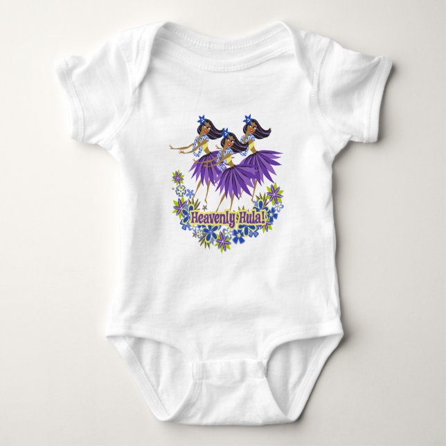 Heavenly Hula Infant Creeper (Front)