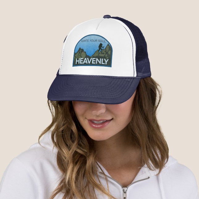 Heavenly Lake Tahoe: Ignite Your Soul Hiking  Trucker Hat (In Situ)
