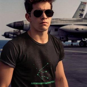 Heavenly Lens: Capturing Astrophotography T-Shirt