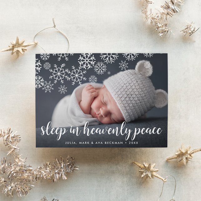 Heavenly Peace | Holiday Photo Card (Creator Uploaded)