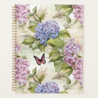 Heavenly Purple Hydrangea Harmony Planner