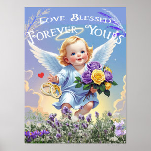 Heavenly Ring Bearers – Cute Angels in Love Poster