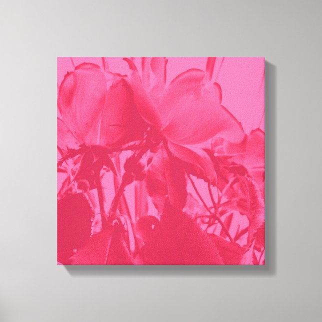 Heavenly Rose Canvas Print (Front)