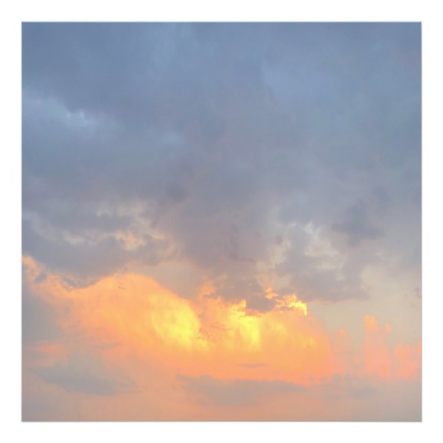 Heavenly Sky  Photo Enlargements Print (Front)