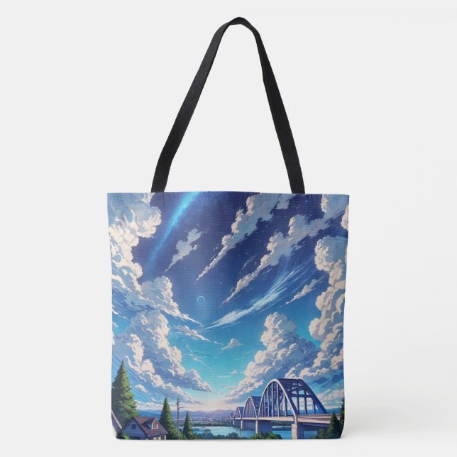 Heavenly Sky Tote Bag (Front)
