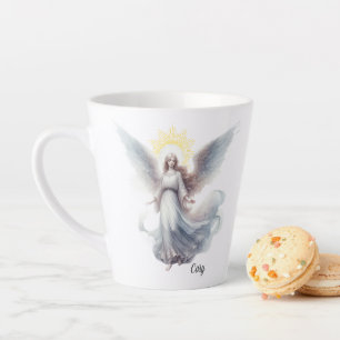Heavenly Spirit Angel Latte Mug