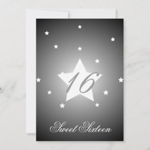 Heavenly Star Sweet Sixteen-Customise Invitation