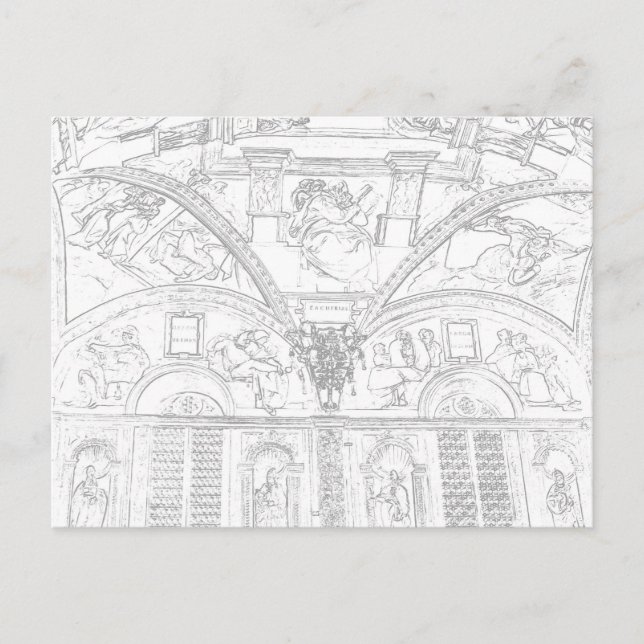 Heavenly Vaults Postcard (Front)