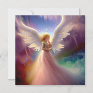 Heaven's Art Rainbow Clouds Card