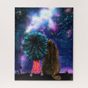 Heavens - Best Friends - Night Sky Dreamers -Sweet Jigsaw Puzzle