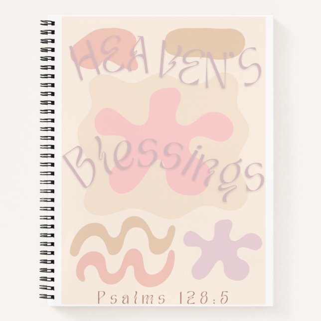 Heaven's Blessings / Christian Notebook (Front)