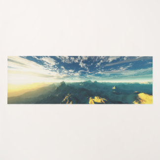 Heaven's Breath & Ocean Marble Yoga Mat