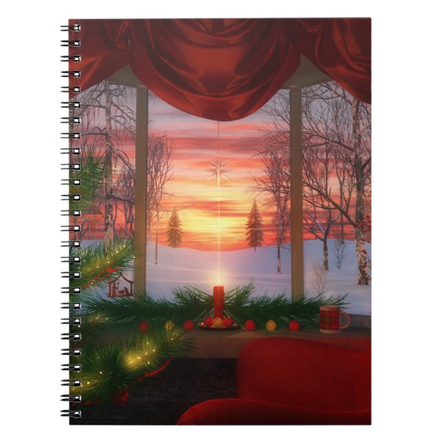Heaven's Dayspring Christmas Notebook (Front)