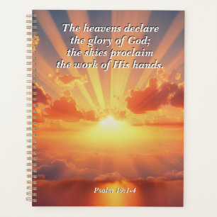 Heavens Declare the Glory: God & Creation Verse Planner