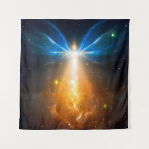 Heaven's Gate #1.3 [DALL-E 2/AI art] — space aura Tapestry