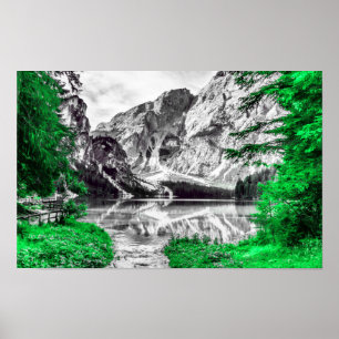 Heaven's Gate: Green Splash Of Colour Poster