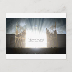 Heavens Gates Opening Postcard