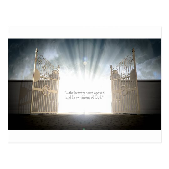 Heavens Gates Opening Postcard