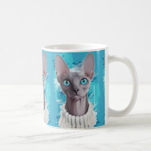 Heavens in the eyes (Sphynx cat) Coffee Mug