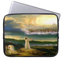 Heavens Welcoming Embrace Jesus at Dusk