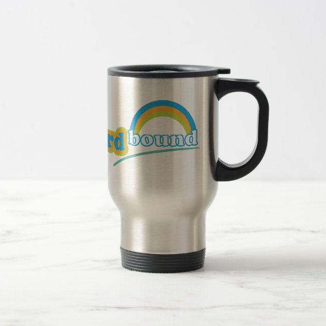 Heavenward Bound Christian travel mug (Right)