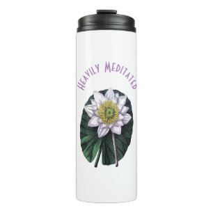 Heavily Meditated Funny Louts Thermal Tumbler