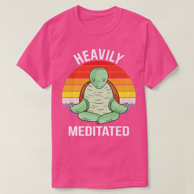 Heavily Meditated IX Turtle T-Shirt (Design Front)