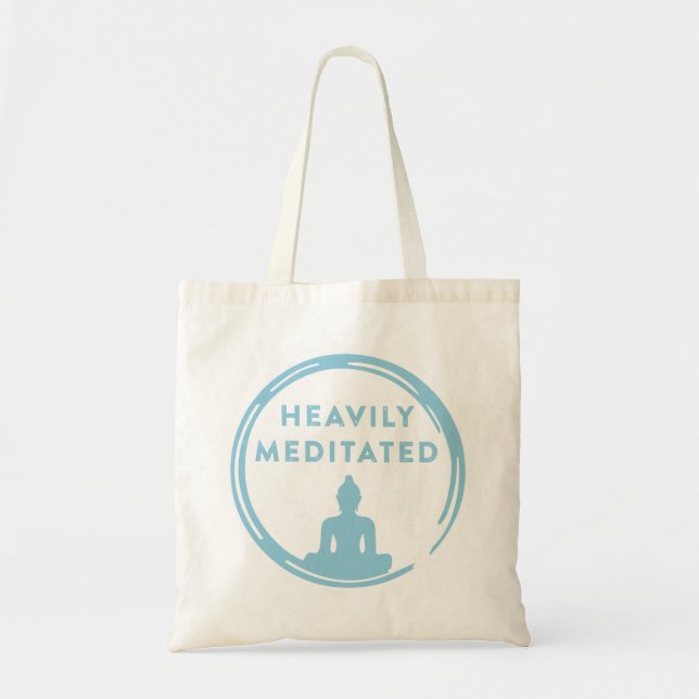 Heavily meditated tote bag (Front)