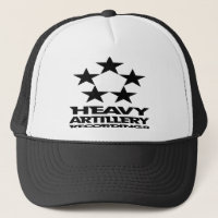 HEAVY ARTILLERY HAT (Black Logo)