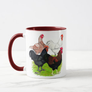 Heavy Breed Rooster Quartet Mug