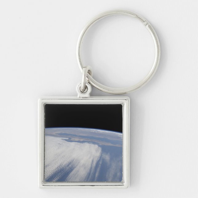 Heavy cloud cover over the Pacific Ocean Key Ring (Front)