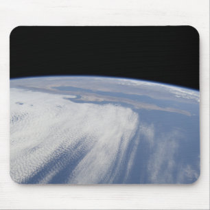 Heavy cloud cover over the Pacific Ocean Mouse Mat