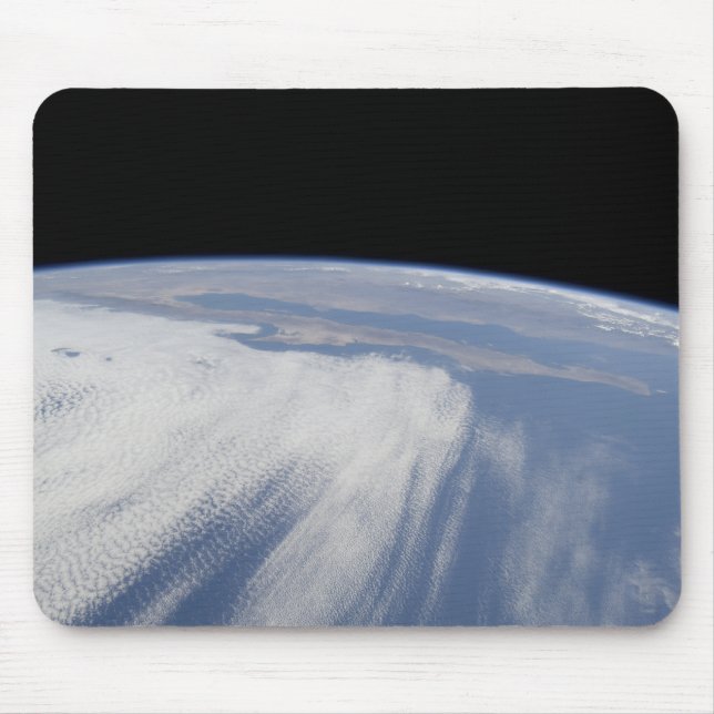 Heavy cloud cover over the Pacific Ocean Mouse Mat (Front)