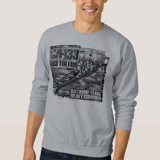 Heavy cruiser Toledo Pullover Sweatshirt (Front)