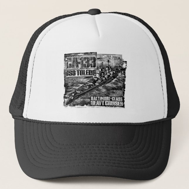 Heavy cruiser Toledo Trucker Hat (Front)