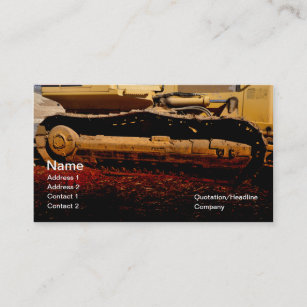 business heavy equipment gifts duty construction card cards zazzle