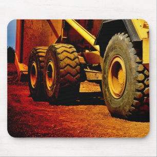 heavy duty construction equipment mouse mat