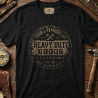 Heavy Duty Goods | Vintage Industrial Workwear T-Shirt
