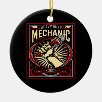 heavy duty mechanic ceramic tree decoration