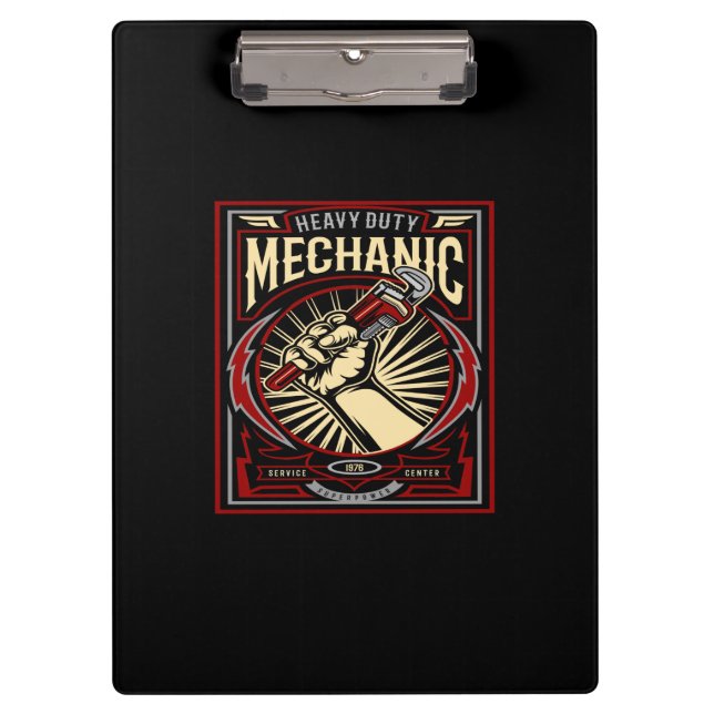 heavy duty mechanic clipboard (Front)