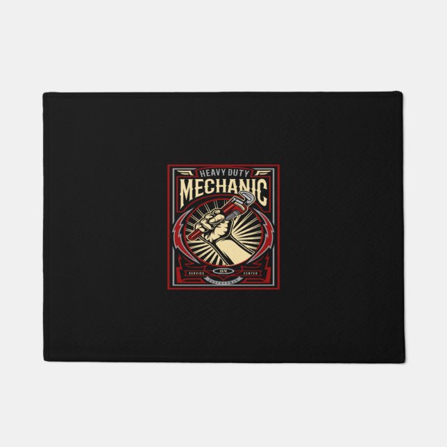 heavy duty mechanic doormat (Front)