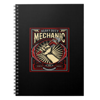 heavy duty mechanic notebook