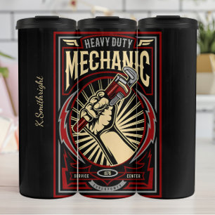 Heavy Duty Mechanic Service Superpower Thermal Tumbler