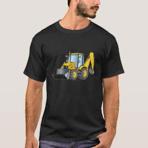Heavy Equipment: Backhoe T-Shirt