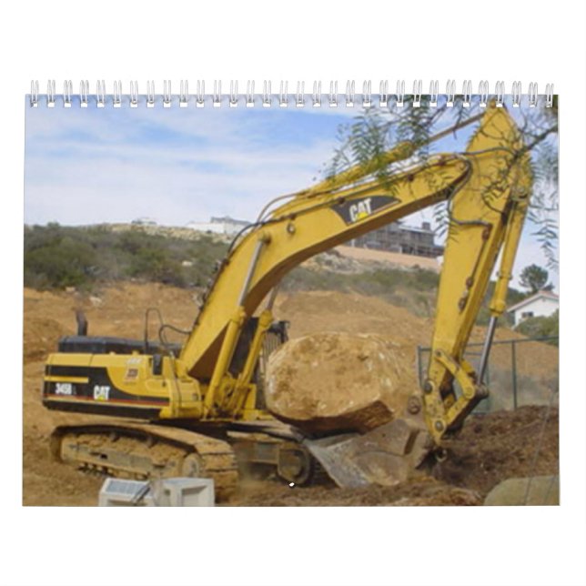 Heavy Equipment calendar (Cover)