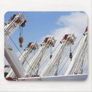 Heavy equipment mouse mat